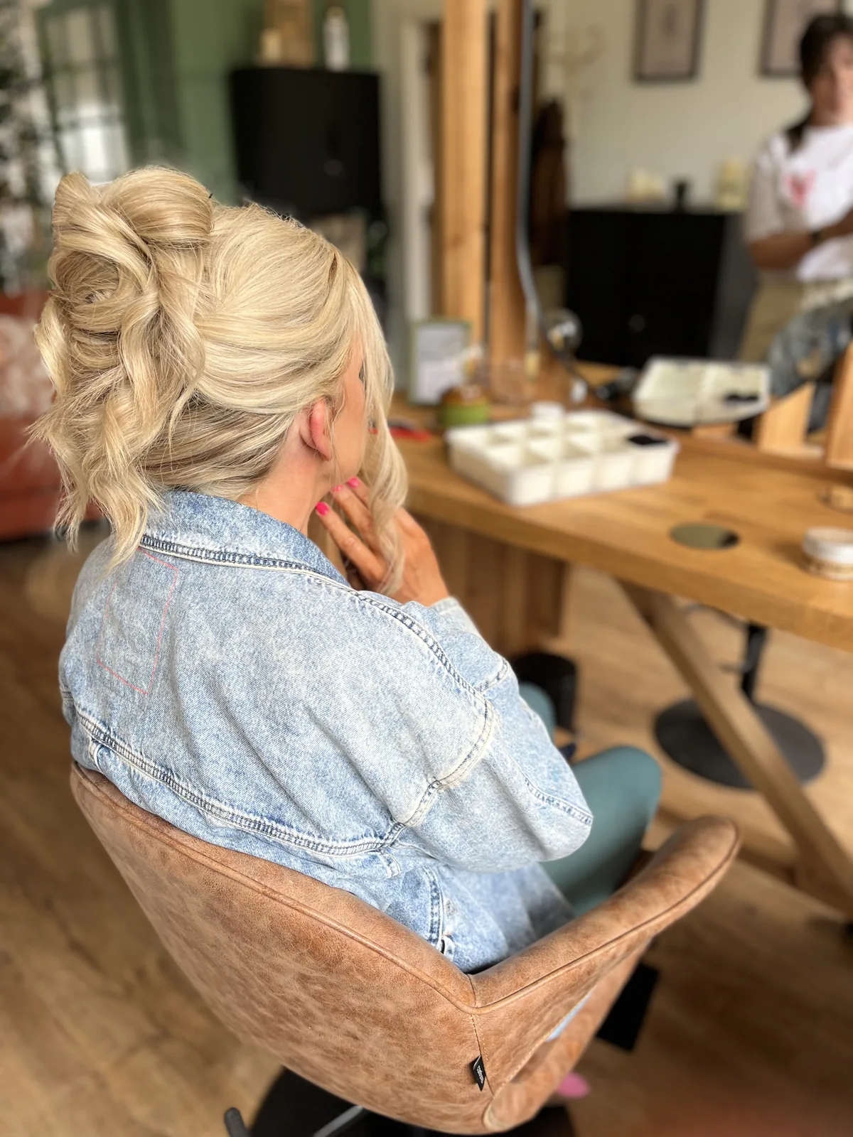 Bridal hair styling at Artemisia